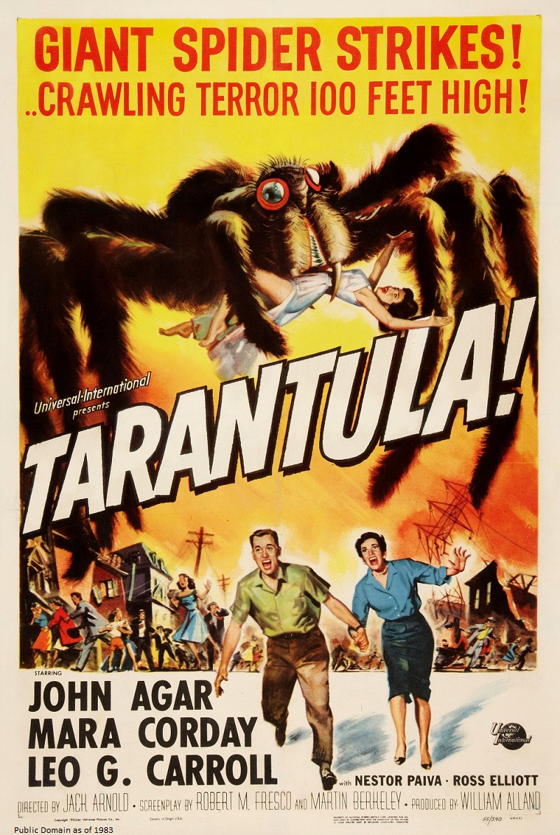 Poster from the movie Tarantula